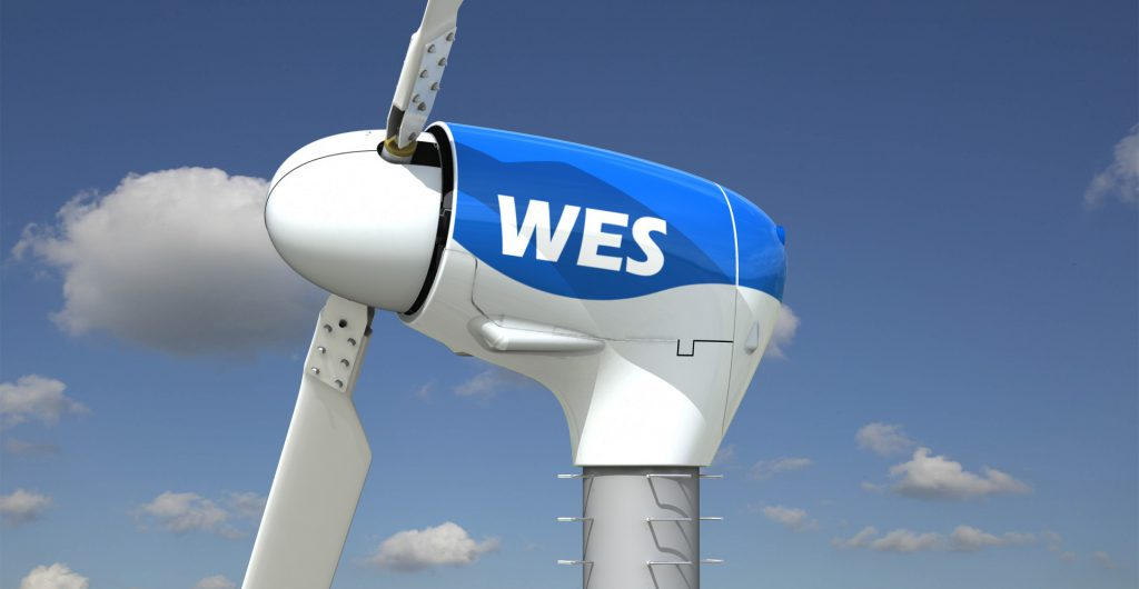 Exclusive distributor in Greece of wind turbines of the Dutch company WES