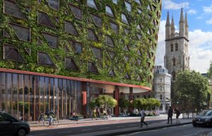 The largest “green” wall in Europe will absorb 8 tons of pollution per year!