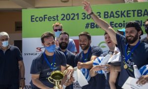 SPYROPOULOS SA winner of the EcoFest 2021 3on3 Basketball Tournament